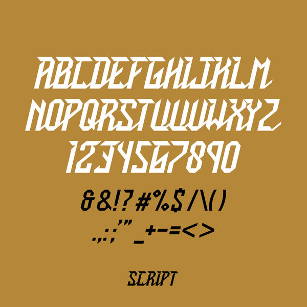 Hardwired Font