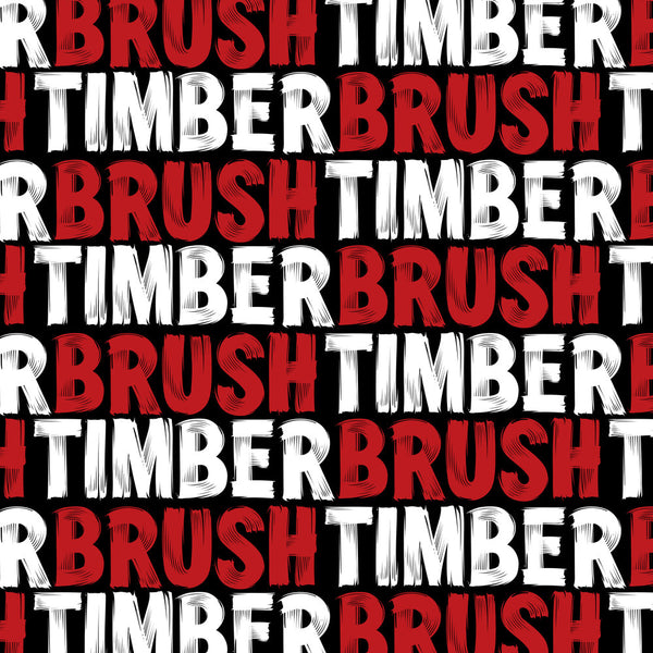 Timber Brush Font