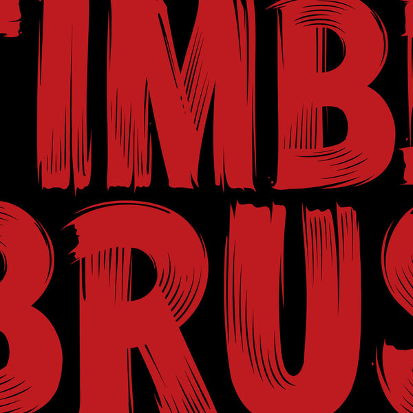 Timber Brush Font