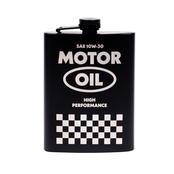 Motor Oil Flask