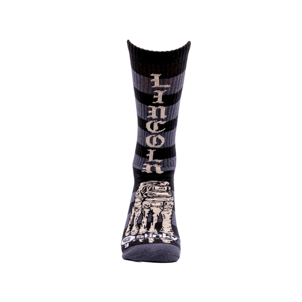 Striped Bones Socks