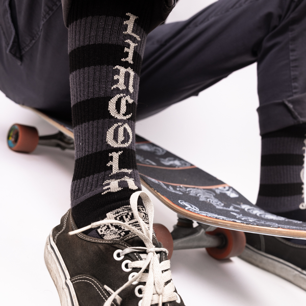 Striped Bones Socks