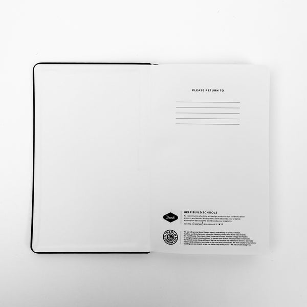 Leather Logo Notebook