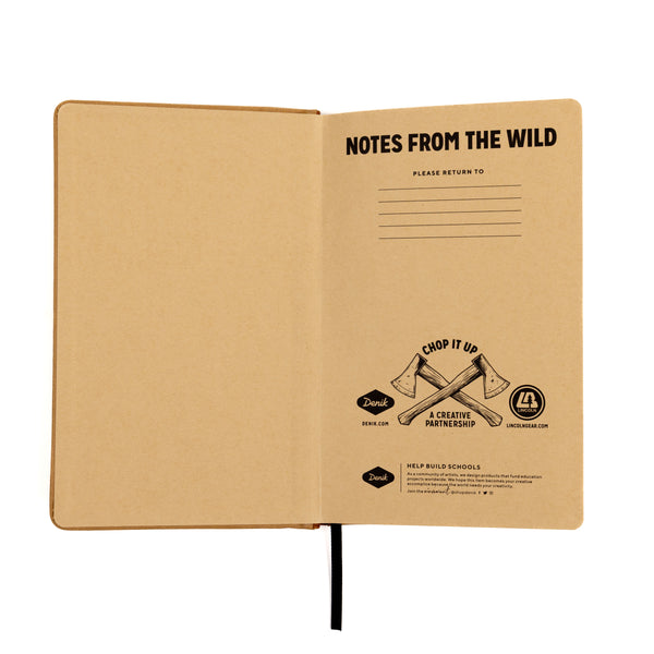 Leather Notes From the Wild Notebook
