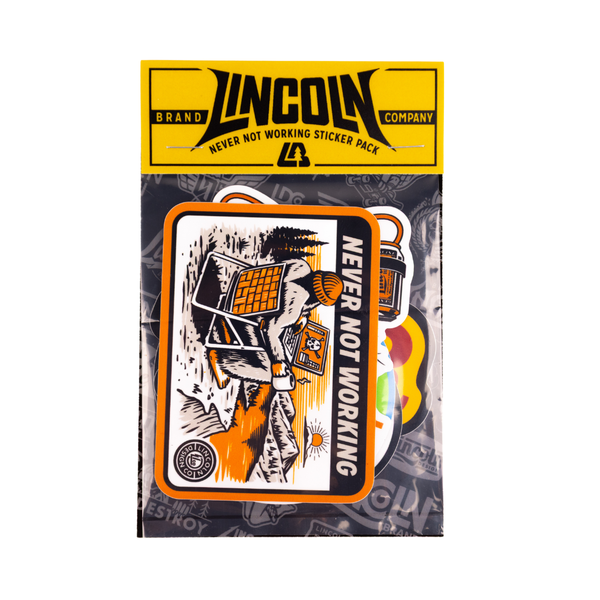 LDCO Never Not Working Sticker Pack