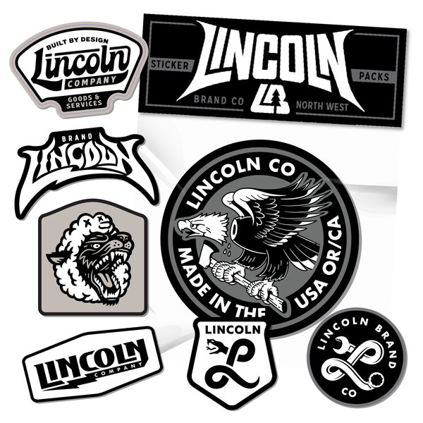 Black + White Sticker Pack