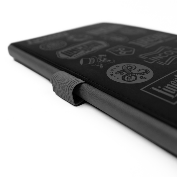Leather Logo Notebook