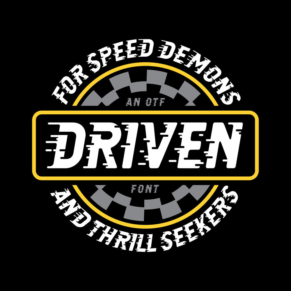 Driven Font – Lincoln Gear