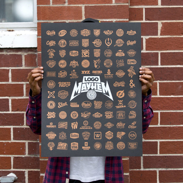 Logo Mayhem Poster