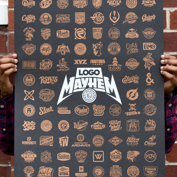 Logo Mayhem Poster